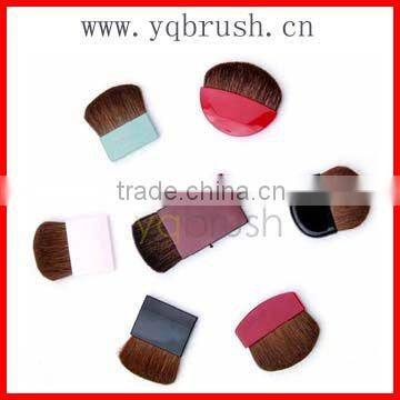 Fashional real hair makeup brushes professional