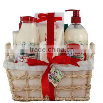 Own Design Label Bath and Body Gift Packing Set Basket photo-3