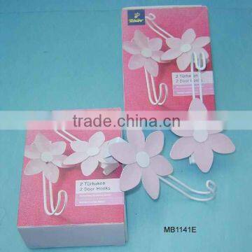 2PCS FLOWER DOOR HOOKS