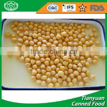 hot sale Canned chick peas in brine 397*24