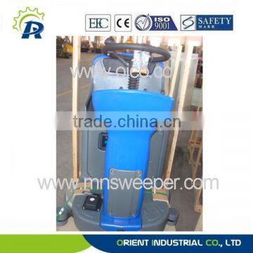 Germany Technology Professional Waiting Lounge Outdoor Ride on Washer Commercial Floor Scrubbers Machine With Lead Acid Battery photo-3