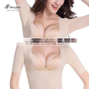 S-SHAPER New Arrivals Caffeine Seamless Bodysuits Italy Carvico Fabric Burning Fat Slimming Shapewear photo-5