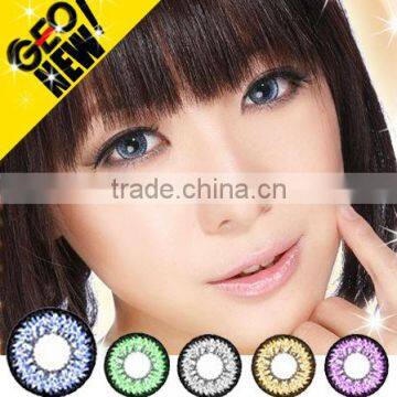 Korean cosmetic GEO super nudy color contact lenses wholesale colored contacts