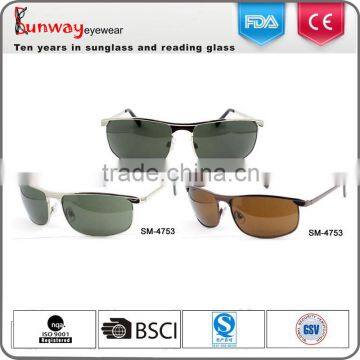 Wholesale Custom Sunglasses 2016 uv400 sunglass classical metal men sunglasses china sunglasses factory