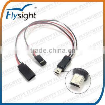 F122 RC toy Accessories 5V Gopro3 Audio Video Camera Cable