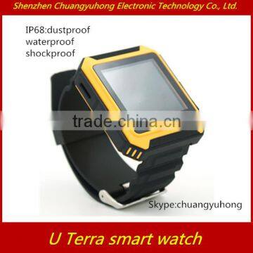 Factory price IP68 U8 plus bluetooth smartwatch waterproof shockproof dustproof U watch uwatch U Terra