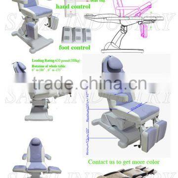 3 motors Electric podiatry chair