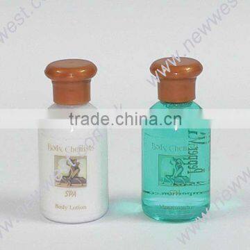 35ml & 100ml Plastic Bath Set Mini Shampoo Bottle for Hotel