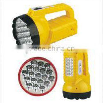 JA-1953 rechargeable led flashlight with side light