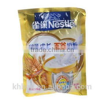 three sealed plastic packaging bag