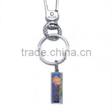 Fashional Keychain With Printing Plastic Card