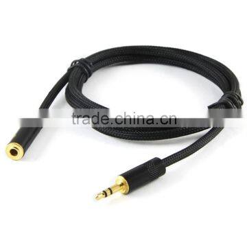 ZY Cable ZY-012 3.4 FT 3.5mm Male to FeMale headphone Extension Cable