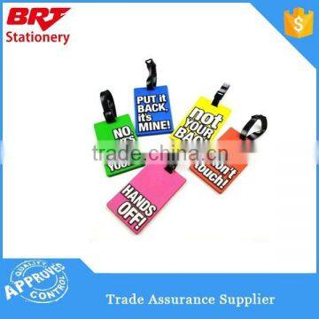 Promotion Plastic PVC Rubber Luggage Tag photo-2