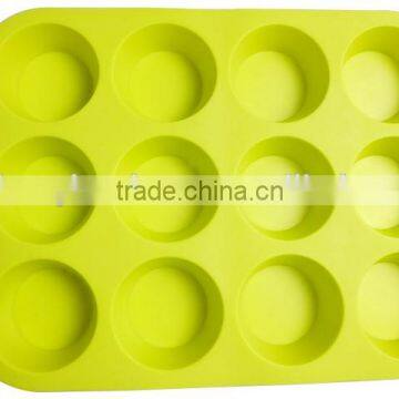 A02-21 Twelve Holes Eco-friendly Silicone Mold for DIY Cake Mold Baking & Pastry Mold photo-3