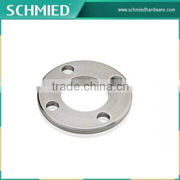 Stainless steel fence post base plate with four hole 100 MM