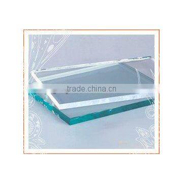 Low iron tempered glass For show case