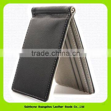 15011 Fashion-business pu money clip wallet