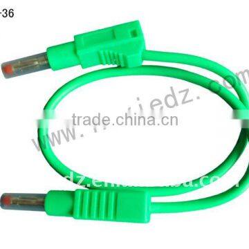 4mm Stackable and retractable Banana plug test lead