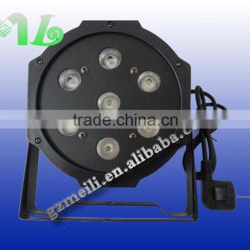 China Decoration Light DMX512 4 in 1 /7PCS 10W LED par light