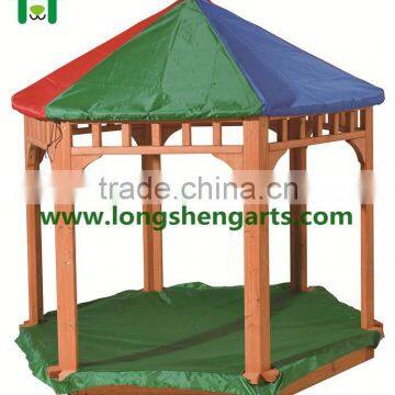 Seaside kids wooden sandbox