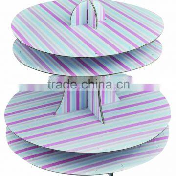 3 Tire Corrugated Cupcake Stands