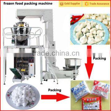 Automatic frozen chicken feet packing machine, frozen fish