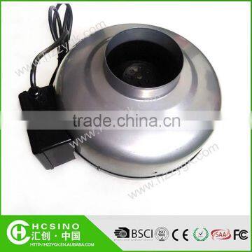 4''6''8''10''12'' Circular Mounted Steel Inline Duct Fan / blower fan with good performance