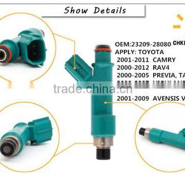 High quality green Toyota fuel injector parts for Toyota Camry Lexus 23209-28080