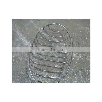 leaf shaped stainless steel fruit basket bread basket