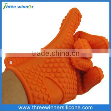 2015 hot sale silicone gloves with fingers