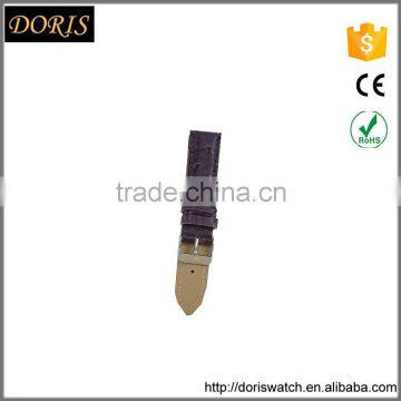 Fashion fake leather watch strap, 20mm leather strap band, leather strap