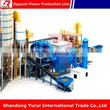 Gypsum Board Machinery/ Gesso powder making machine in 500Ton per day