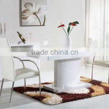 european style high glossy dining room chair dining set