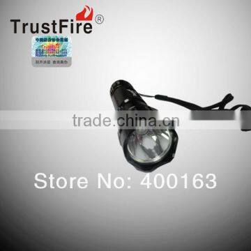 TrustFire WF-501B 365nm 3W UV rechargeable redline led flashlight