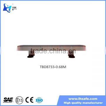 Hot sale ambulance vehicle emergency warning lightbar with CE TBD8733-0.68M