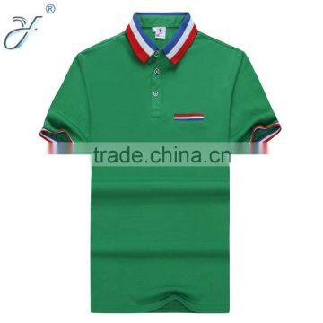 100% Cotton Pique Polo T-shirt Union Team Graduacte Polo Shirt