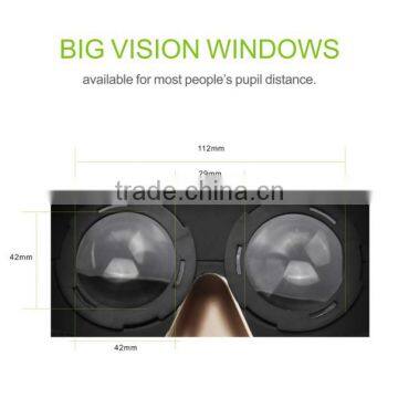 Best Price New Products Portable 2nd Generation VR BOX 2 3D Glasses for Blue Film Video Open Sex Video