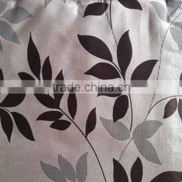 The simple leaf model jacquard curtains and drapes