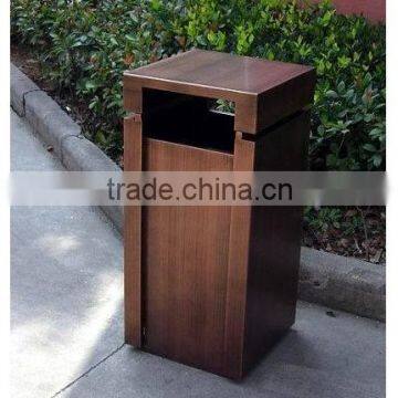 patio aluminum types of recycling industrial steel waste bin