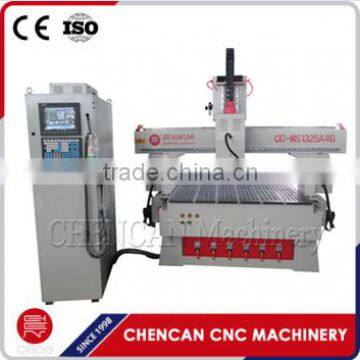 Jinan 3D 4Axis 1325 ATC HSD Spindle CNC Router Machine Wood Machine for Sale