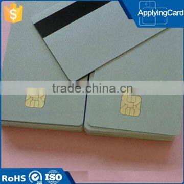 Lastest design Contact Smart Card With SLE4442 Hico Magnetic Stripe Chip cards