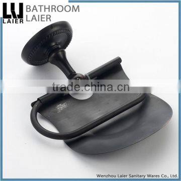 Customized Multi-Purpose Covered Zinc Alloy ORB Finishing Bathroom Accessories Wall Mounted Toilet Paper Holder photo-4