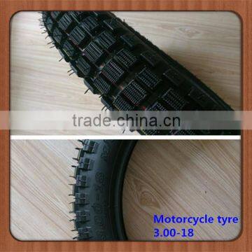 Motorcycle tyre3.00-18 with high quality direct manufacturer