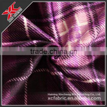 Imitation super soft short artificial floss fabric