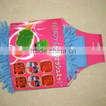 MICROFIBER POLYESTER CLEANING GLOVE