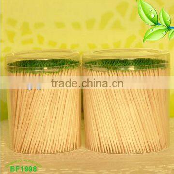 Double tips bamboo toothpicks minted