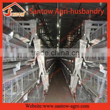 A type 4 tier chicken cages poultry layer cage poultry farm construction design