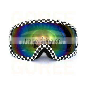 Adult Skiing Goggles Skating Glasses Ski Googles Anti-fog Clear Lens Mirrored Lenses Eyewear Riding Glasses photo-2