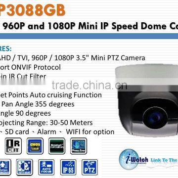 IW-P3088GB Network Pan Tilt Zoom CCTV Security Camera