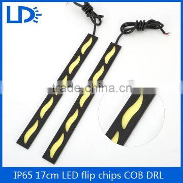 White LED cob Daytime Day Fog Light DRL strip day lighting